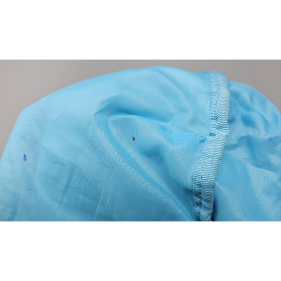 Saks Fifth Avenue Orange White Floral Fabric Shoulder Bag Slouch Hobo Lined - Picture 6 of 12